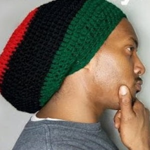 Crochet Slouchy Hat Pattern for Men & Women