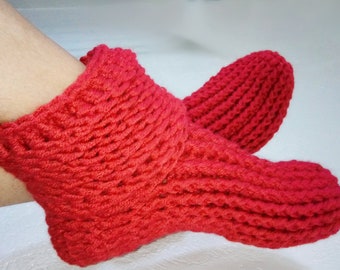 Crochet slipper boots pattern & video tutorial