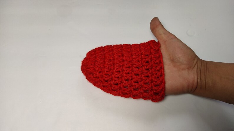 K.I.S.S. Crochet Mitten Pattern Includes Free Video Tutorial /Chunky Crochet Mittens image 9