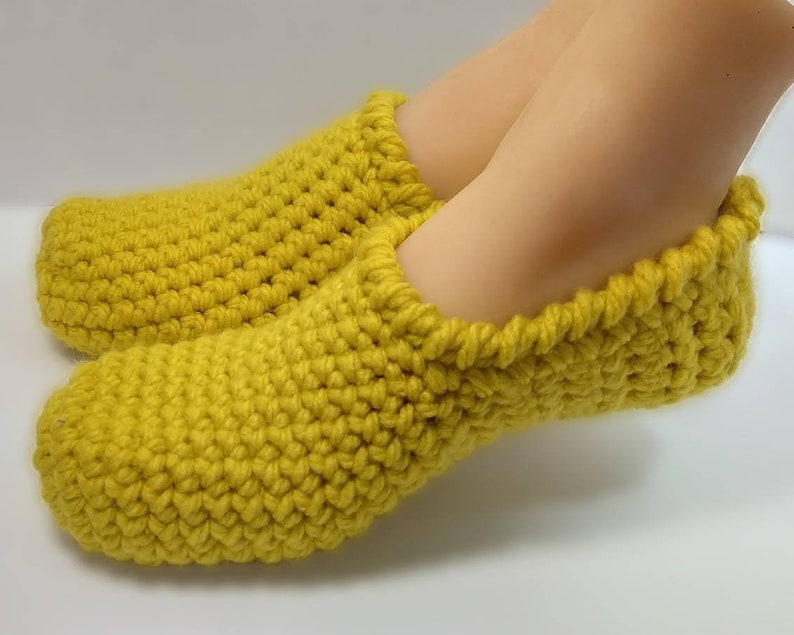 Crochet pattern for slipper Goldie image 5