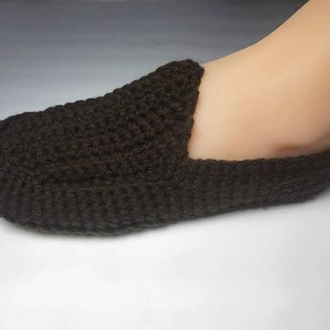 Crochet Loafers Crochet Slippers For Beginners w/ FREE Video Tutorial image 4