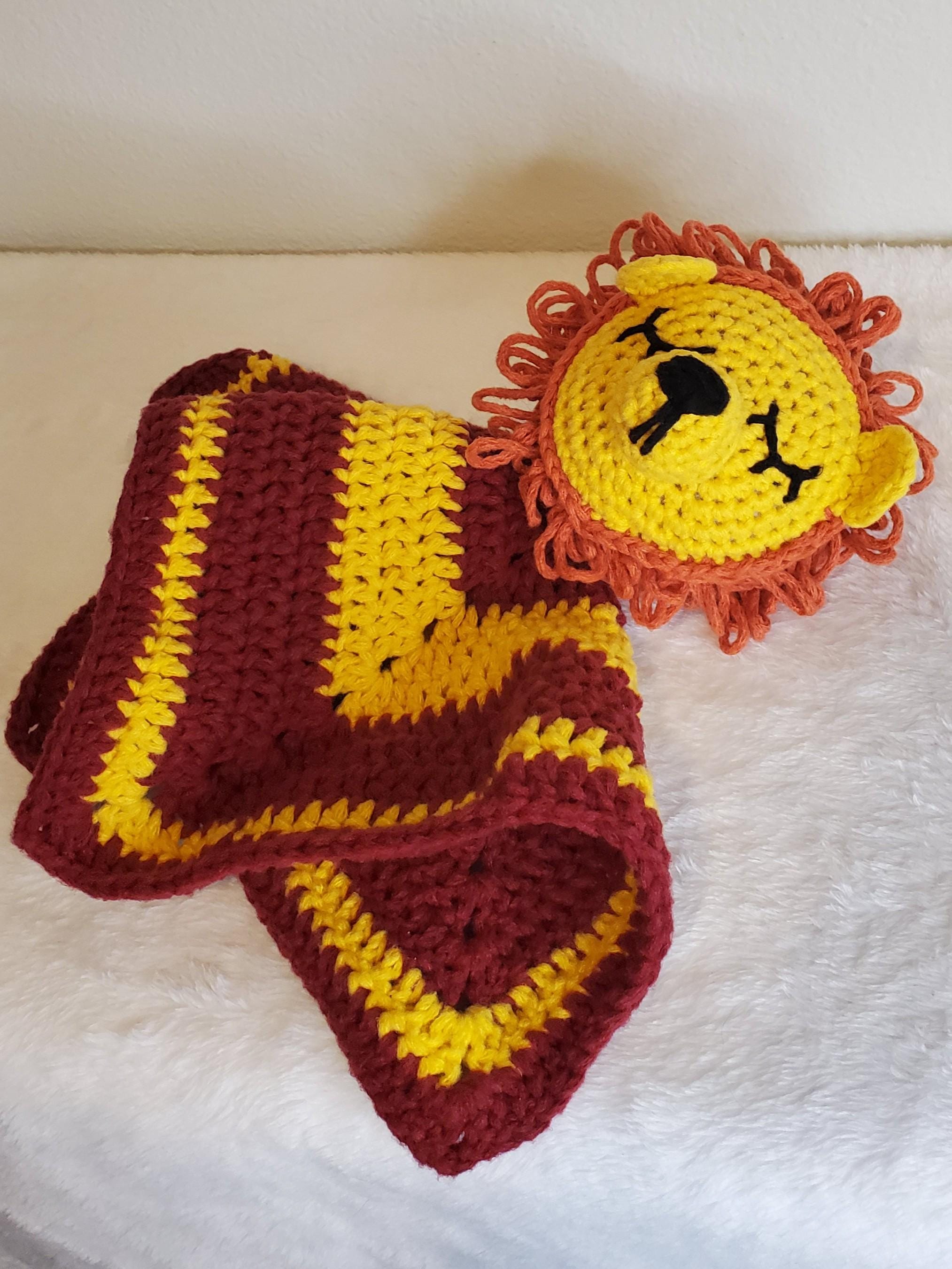 Crochet Lion Lovey