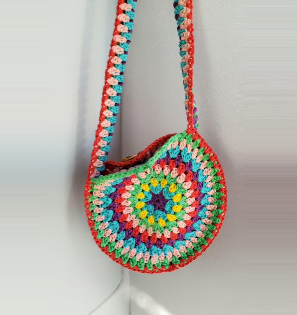 Roxy Retro Circle Bag Crochet