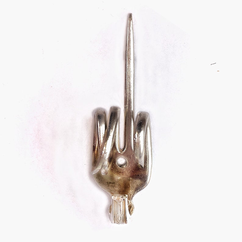 Unique Fork It Hand Sign A Salvaged Fork Key Wall Hook