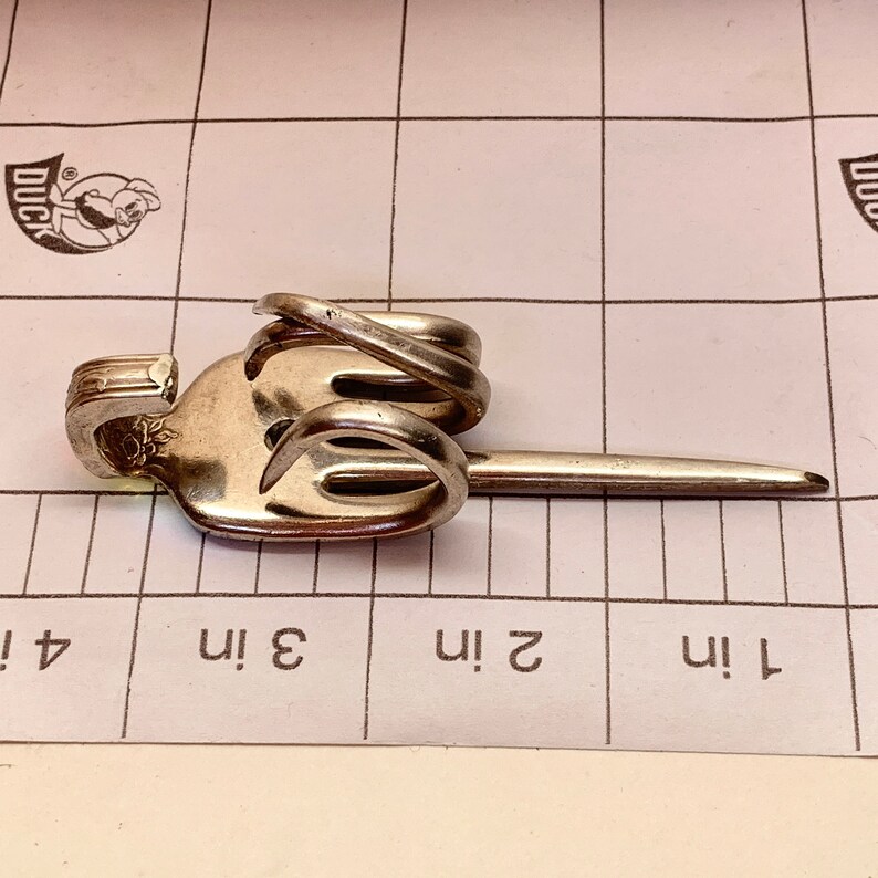 Unique Fork It Hand Sign A Salvaged Fork Key Wall Hook