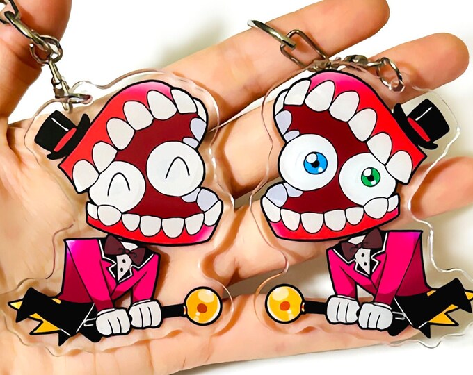 Caine keychain charm - The Amazing Digital Circus