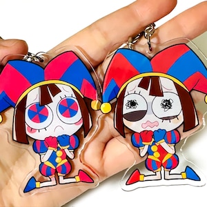 Pomni keychain charm - The Amazing Digital Circus
