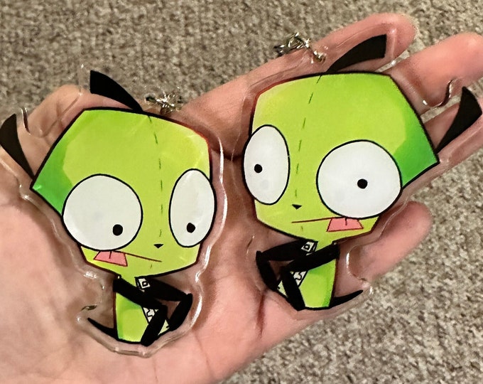 Invader Zim keychain - GIR