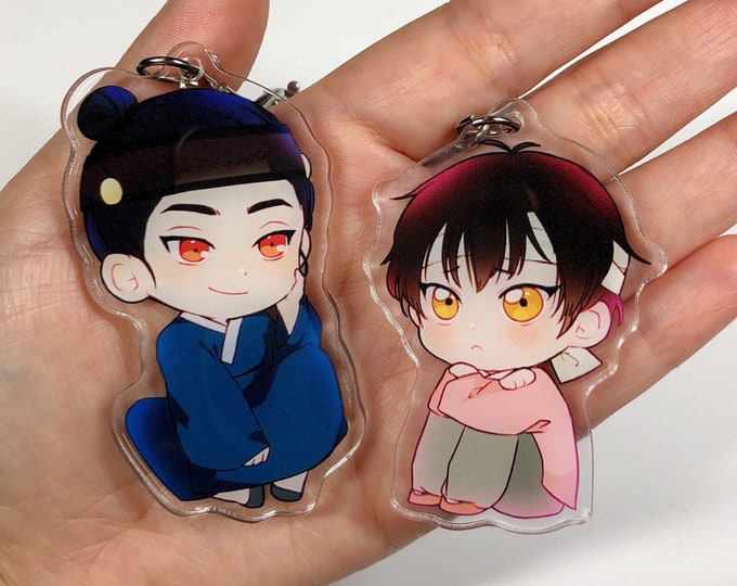 Painter of the night BL Keychain - Seungho, Nakyum, Boy Love Manhwa, webtoon