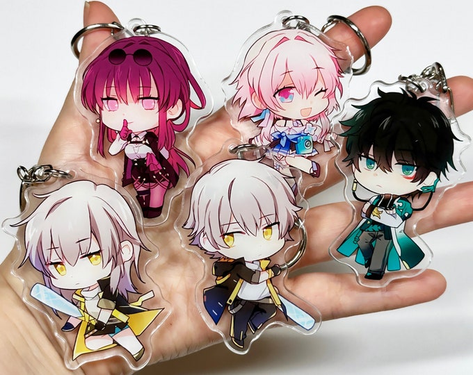 Honkai Star Rail Keychains