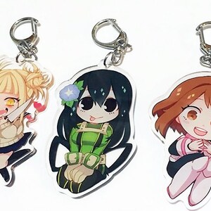 Bnha Mini Prints Ochako Uraraka Tsuyu Asui Toga Himiko Etsy