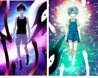 OMORI poster prints - Basil, OMORI, sunny