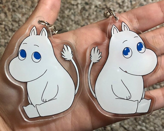 Moomin doublesided keychain