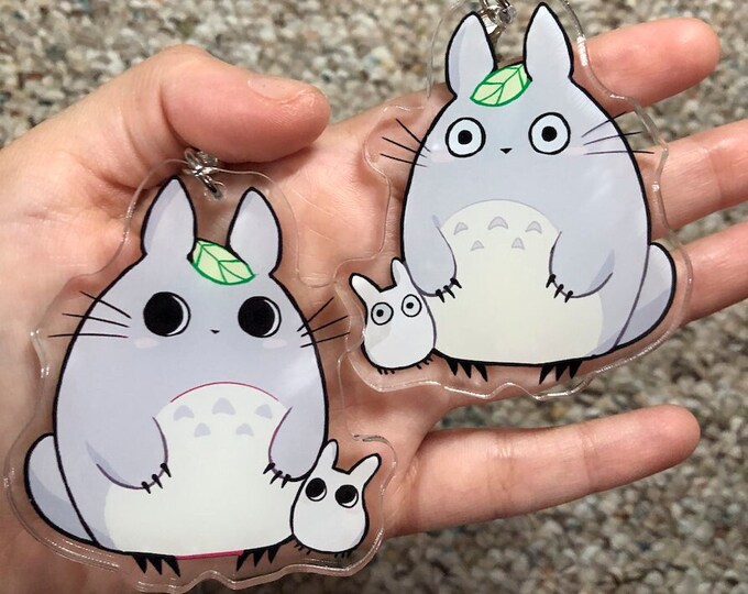 Totoro doublesided keychain