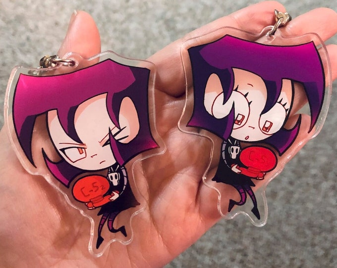 Invader Zim keychain - GAZ