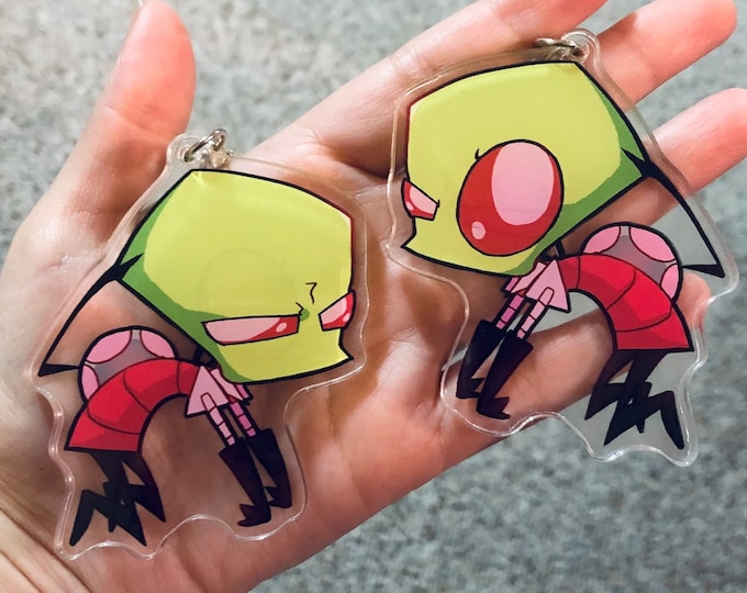 Invader Zim keychain - ZIM