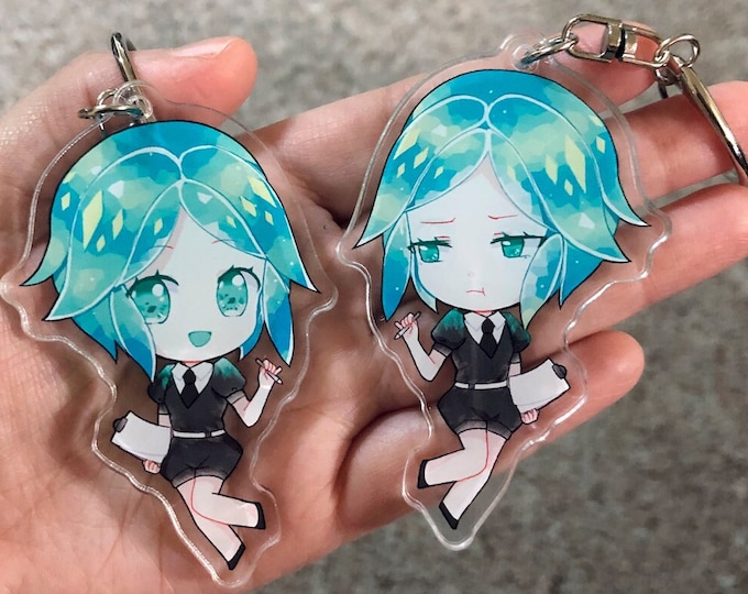 Houseki no Kuni HNK Land of the Lustrous keychain - Phos Phosphophyllite Moon Phos