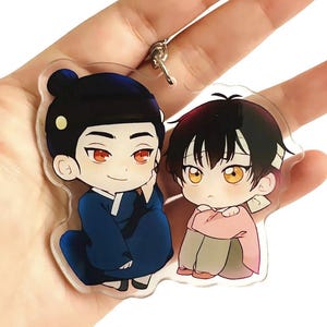 PREORDER- Painter of the night BL Keychain - Seungho, Nakyum, Boy Love Manhwa, webtoon