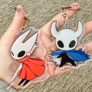 Hollow Knight Silksong- The Knight, Hornet acryl bedel