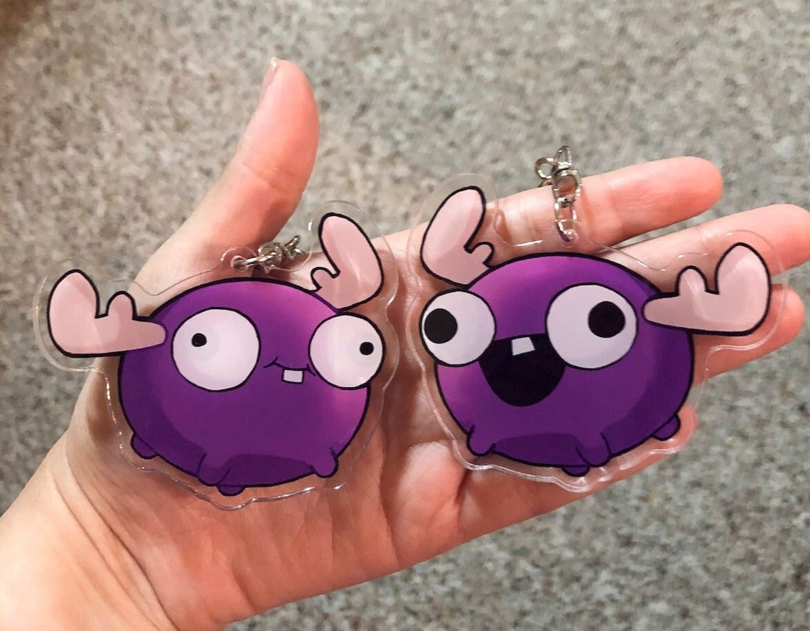 Invader Zim Keychain MINI MOOSE - Etsy