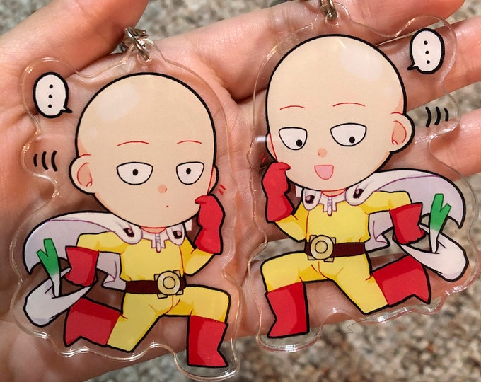 OPM charm keychains - Saitama