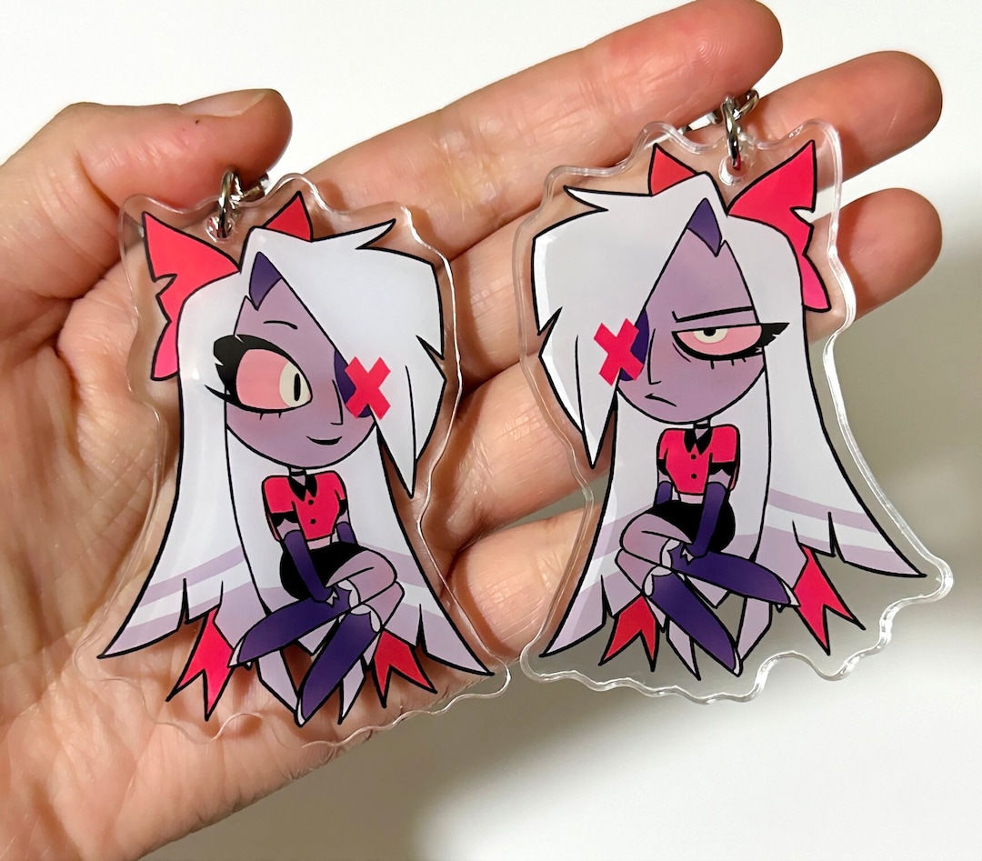 Hazbin Hotel Vaggie(ヴァギー) ピンバッジ Hazbin Hotel Charlie + Vaggie Pin Limited Edition Official