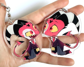 Blitz Helluva Boss Keychains - cute chibi Blitz