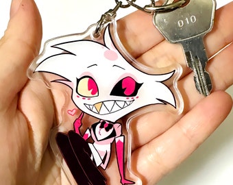 Generisch Porte-clés En Forme De Chat, Pendentif 3D De Dessin