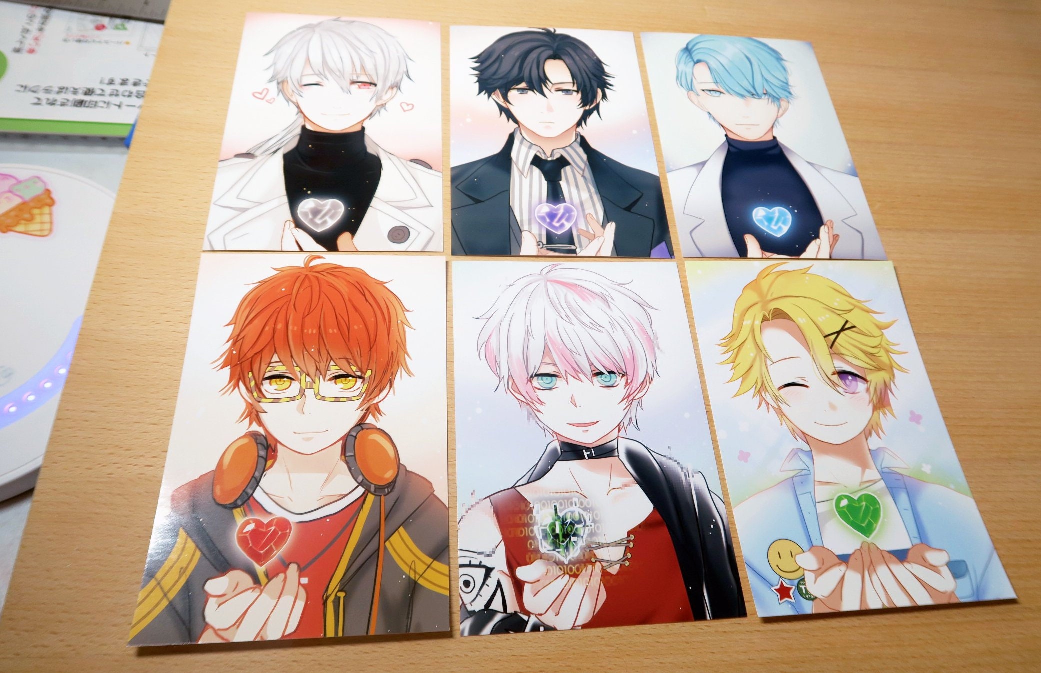 Mystic Messenger Prints - Zen Jumin V 707 Unknown Yoosung Saeran