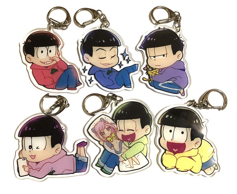 6 Osomatsu San Charm Todomatsu Karamatsu Ichimatsu Todomatsu | Etsy