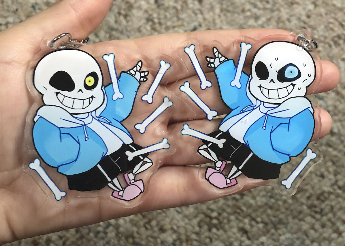 ✦ SANDRAGH ✦ — Undertale keychains! ♥ I will sell them online