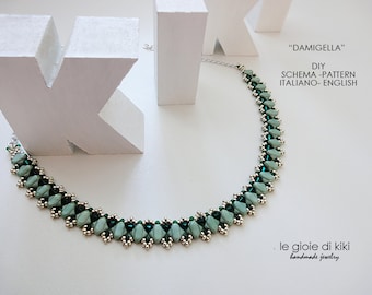 Wzór naszyjnika „Druhna” DIY