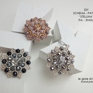 DIY Stellina pendant pattern image 1