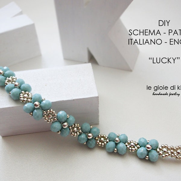 DIY, "Lucky" bracelet pattern