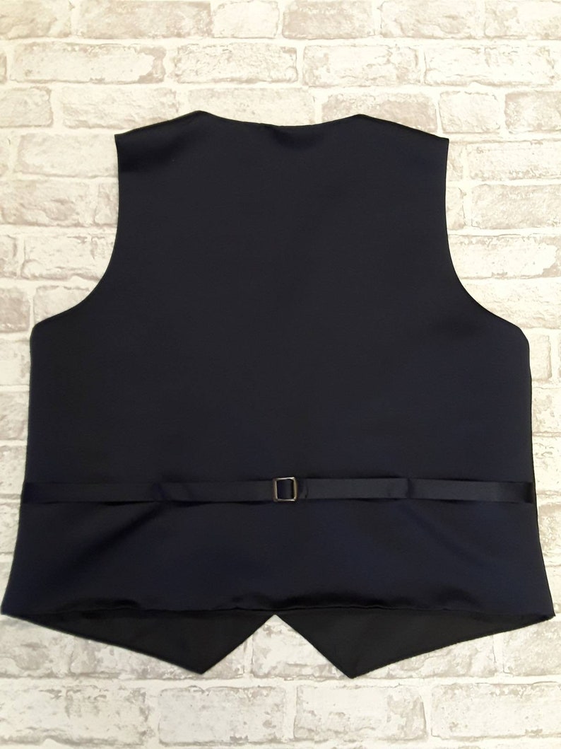 44-46 Chest Men/'s Vest Ready To Wear Blue Wool Waistcoat Men/'s Waistcoat Men/'s Blue Wool Vest