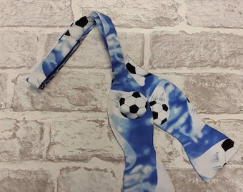 Tie Your Own Bow Tie, Men's Bow Tie, Football Bow Tie