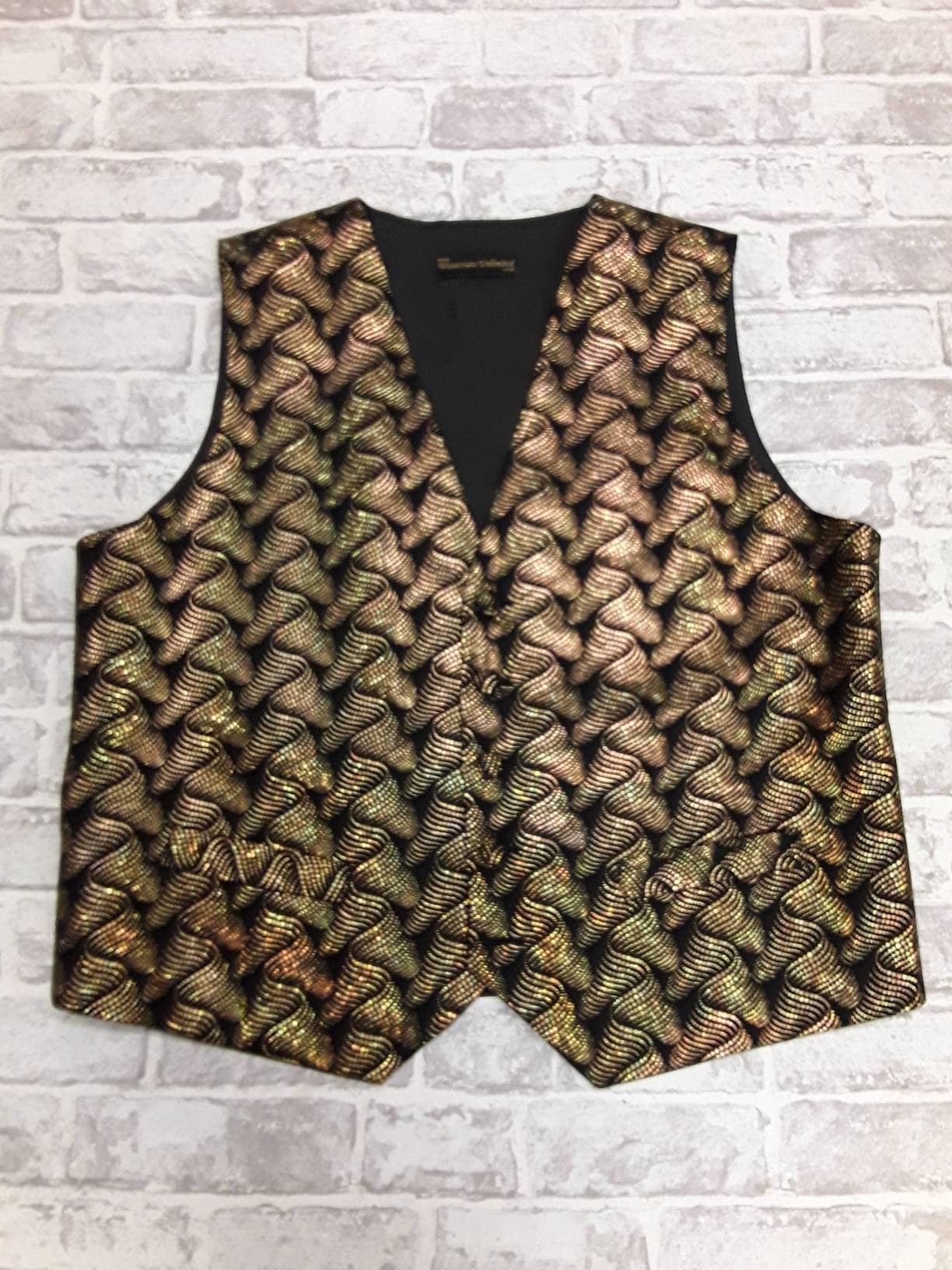 Gold waistcoat hot sale