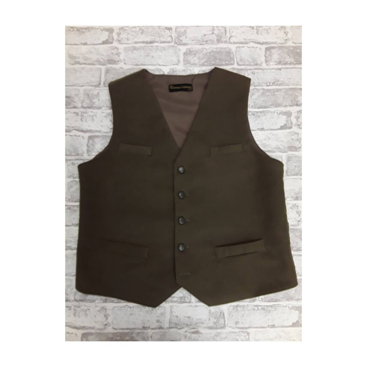 mens moleskin waistcoat