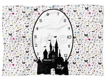 mickey mouse milestone blanket