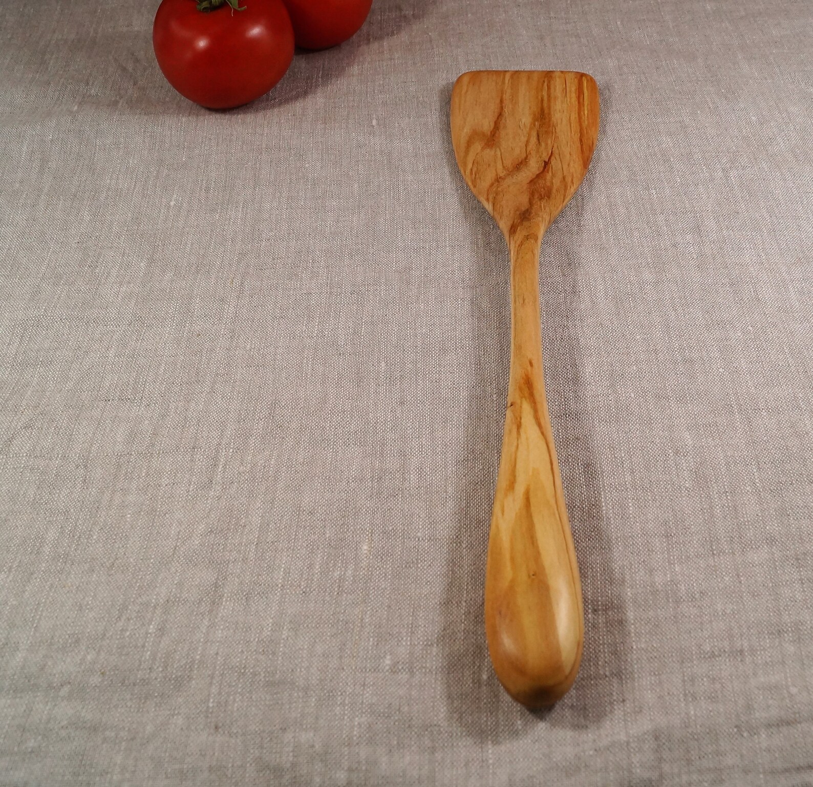 Handmade wooden spatula from cherry spurtle wooden spoon Etsy