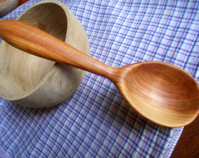 A Small Wooden Scoop of Cherry Wood,wooden Spoon,coffee Scoop,wood