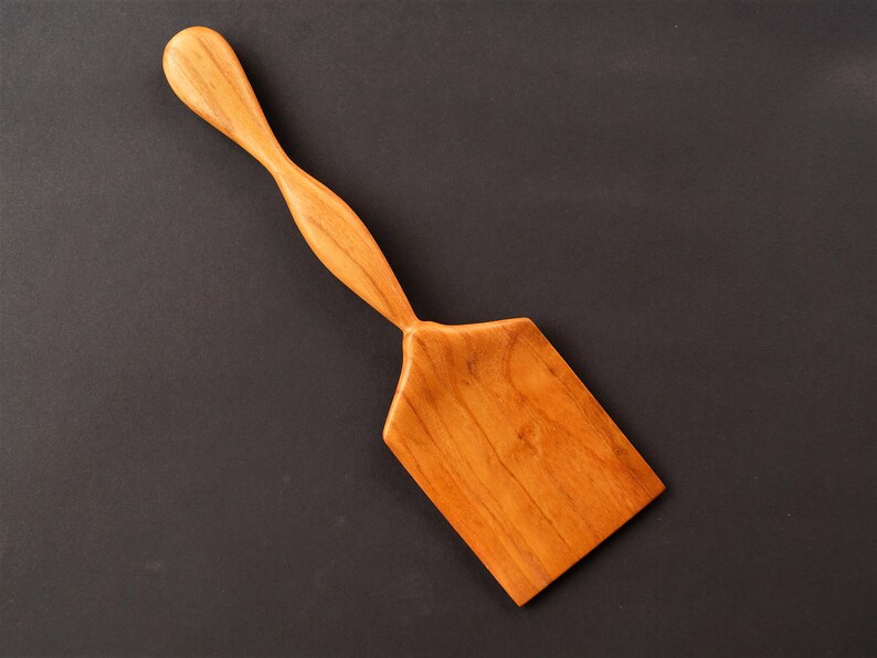 Handmade wooden spatula Baking spatula Cooking spatula Etsy