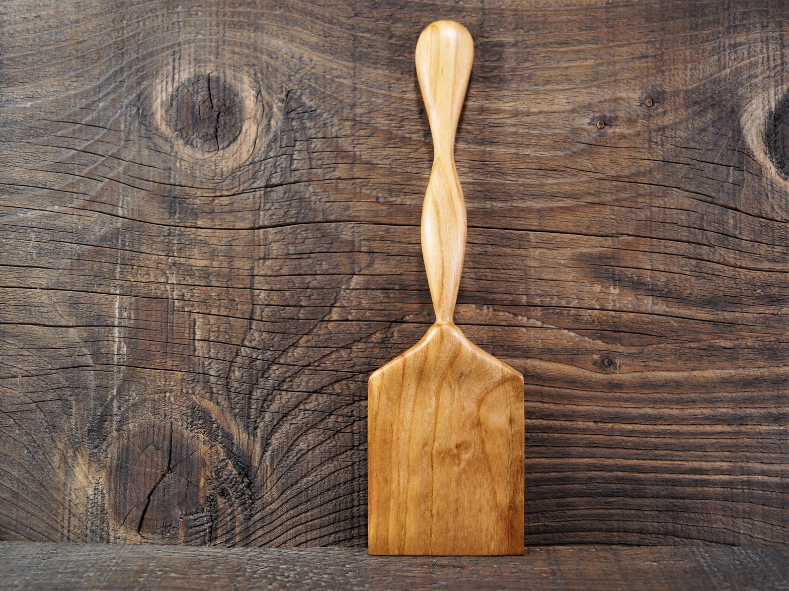 Handmade wooden spatula Baking spatula Cooking spatula Etsy