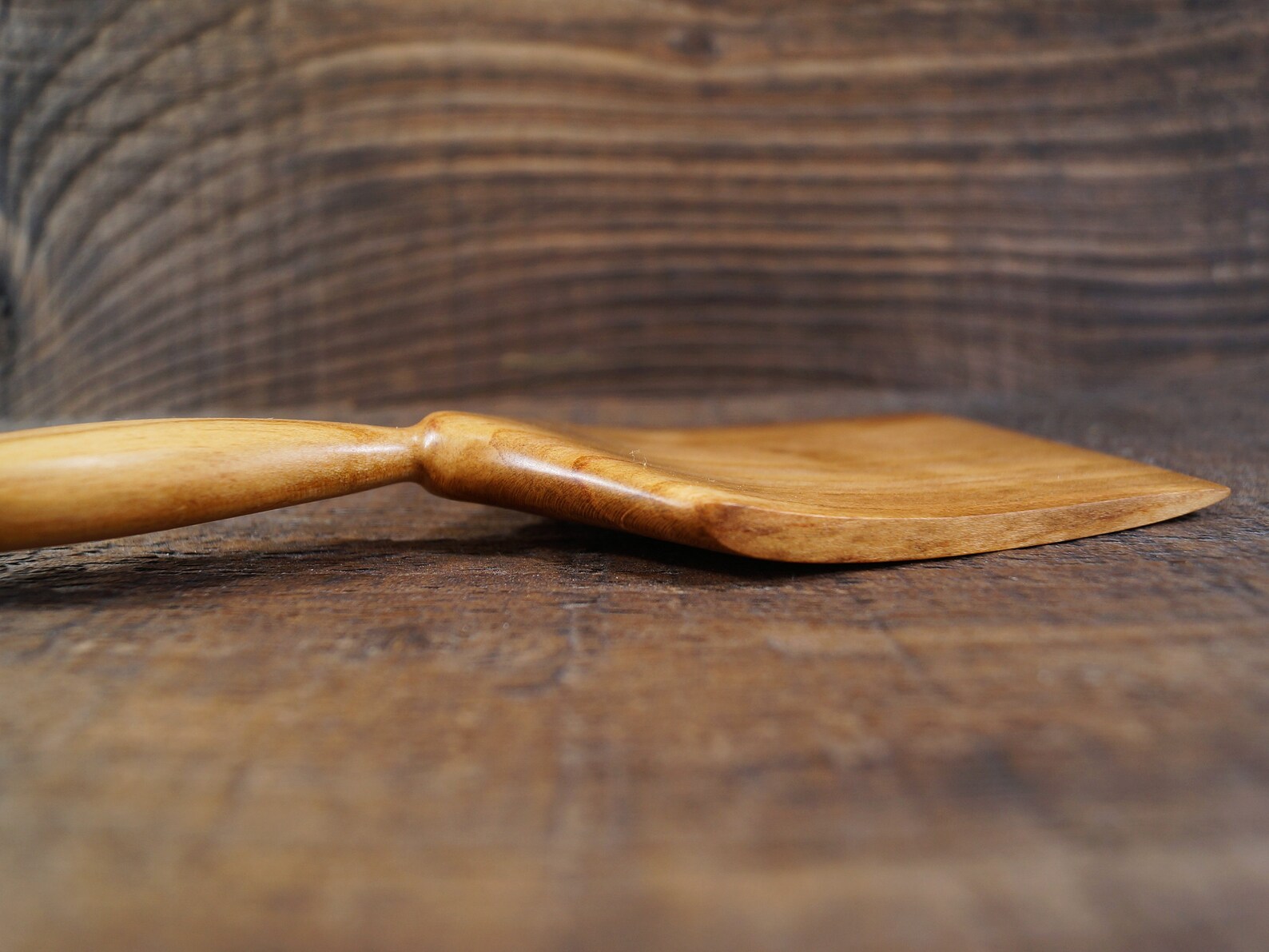 Handmade wooden spatula Baking spatula Cooking spatula Etsy