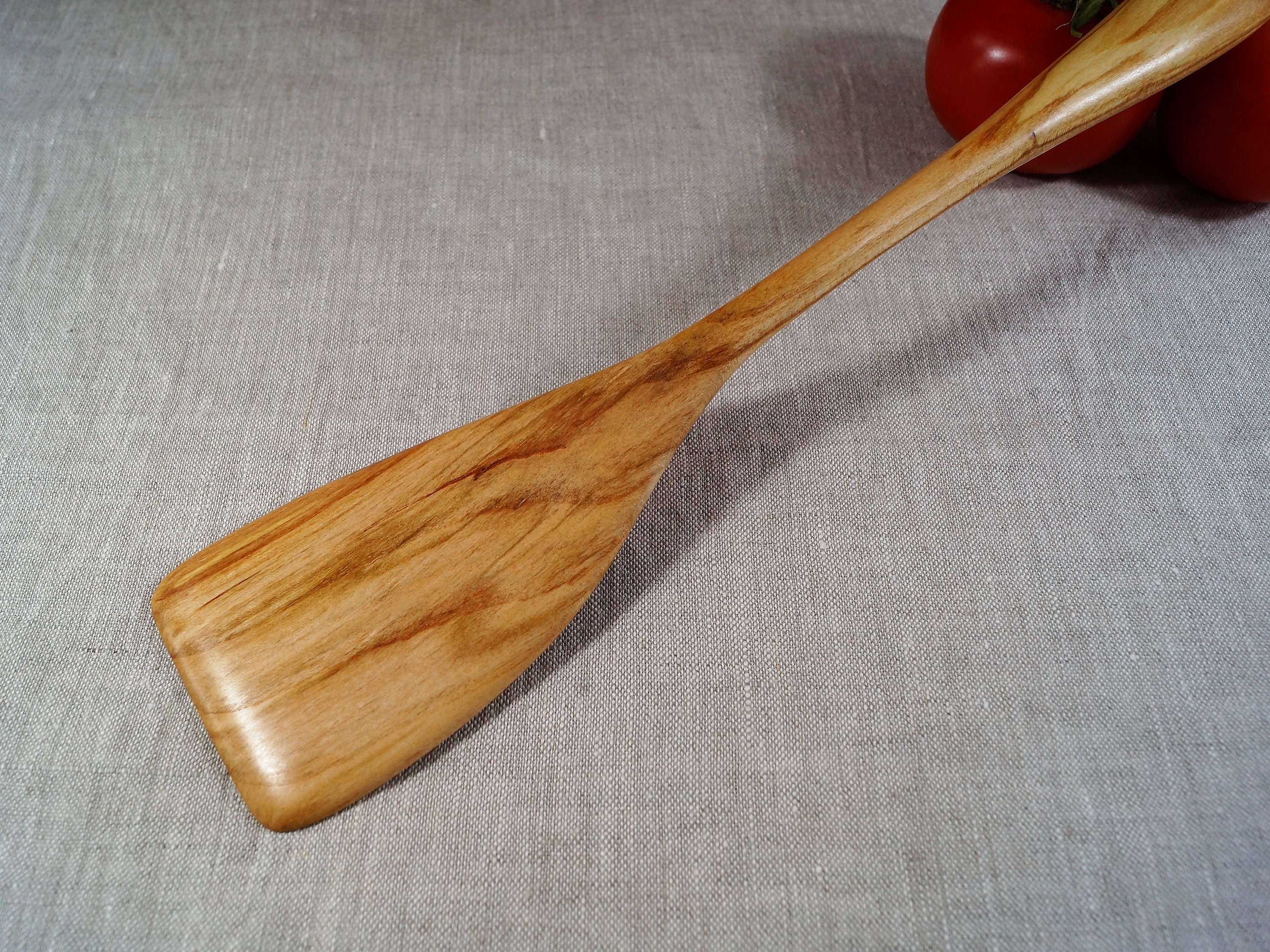 Handmade wooden spatula from cherry woodwooden spooncooking Etsy
