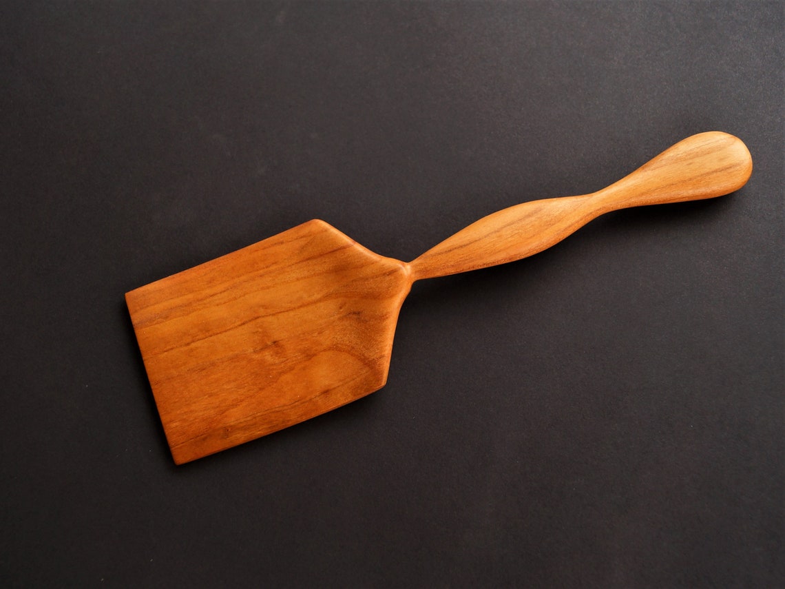 Handmade wooden spatula Baking spatula Cooking spatula Etsy