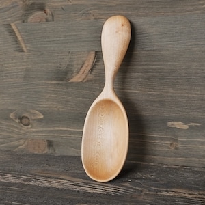 Handmade maple wood kitchen scoop Floor scoop Grain scoop