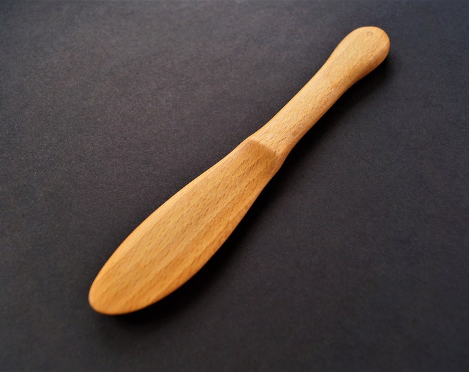 Handmade Wooden Butter Knife Wooden Spreader Etsy