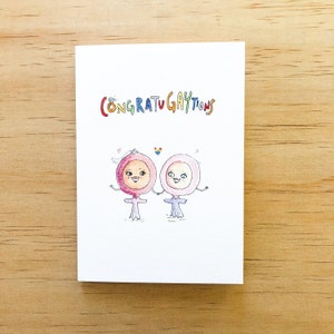Congratugaytions - | Handgemachte Grußkarte | Handgemachte Verlobungskarte | Handgemachte Hochzeitskarte | LGBT | gleichgeschlechtliche Karte | lesbische Karte