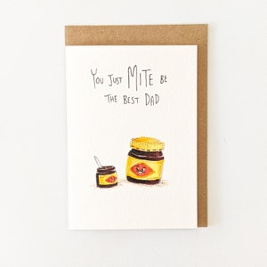 Tu viens d’être le meilleur papa| Cartes de vœux | faites à la main Carte d’amour pour les papas et les cadeaux de célébration de la fête des pères